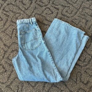 Lee Workwear Carpenter Wide Leg Jean Pants